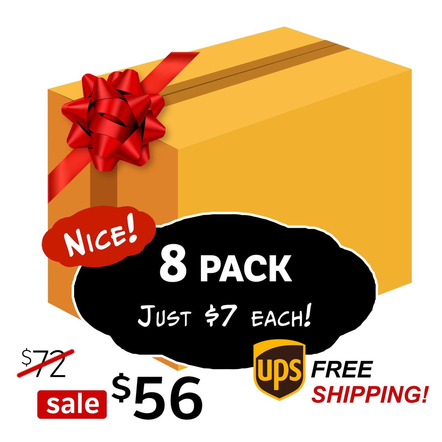 Puffy Pop - 8 Pack Bundle - Choose Your Flavors
