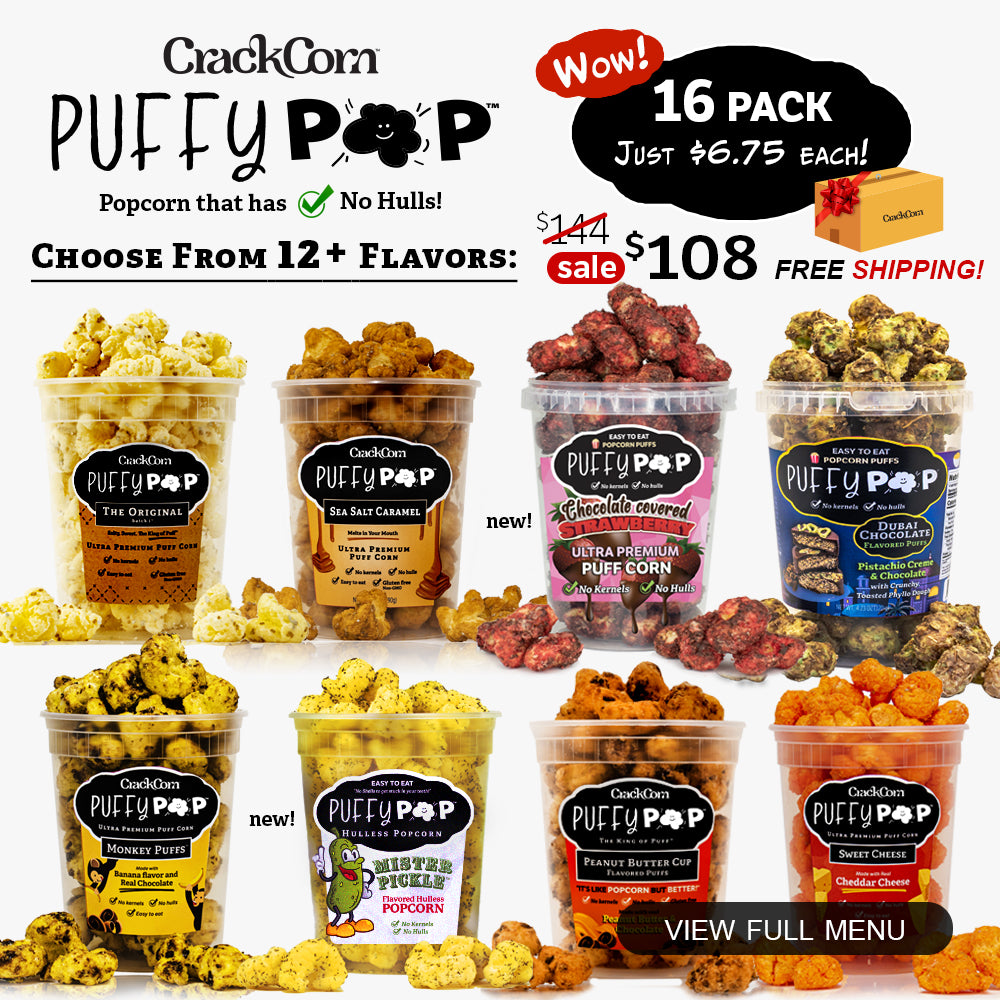 Puffy Pop - 16 Pack Bundle - Choose Your Flavors