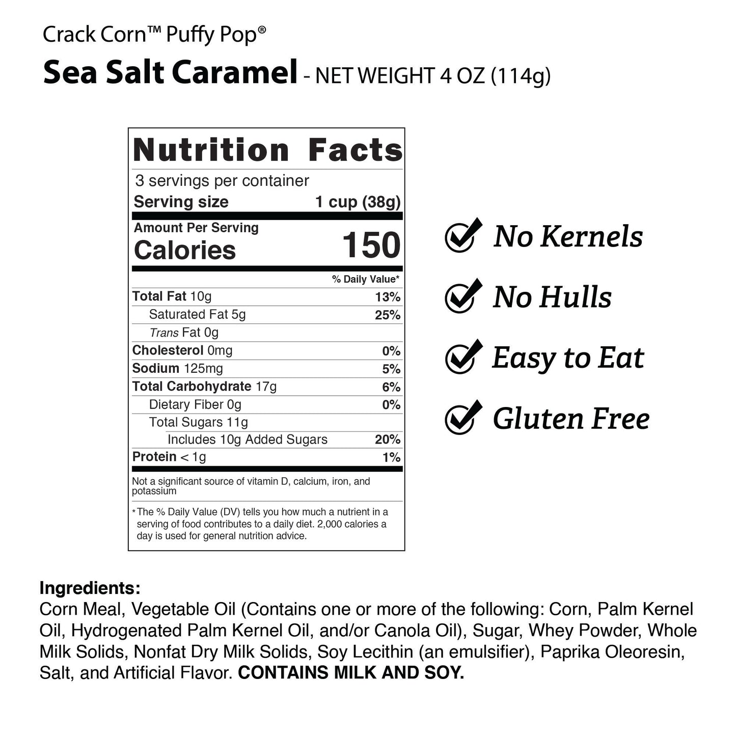 Sea Salt Caramel (GF)