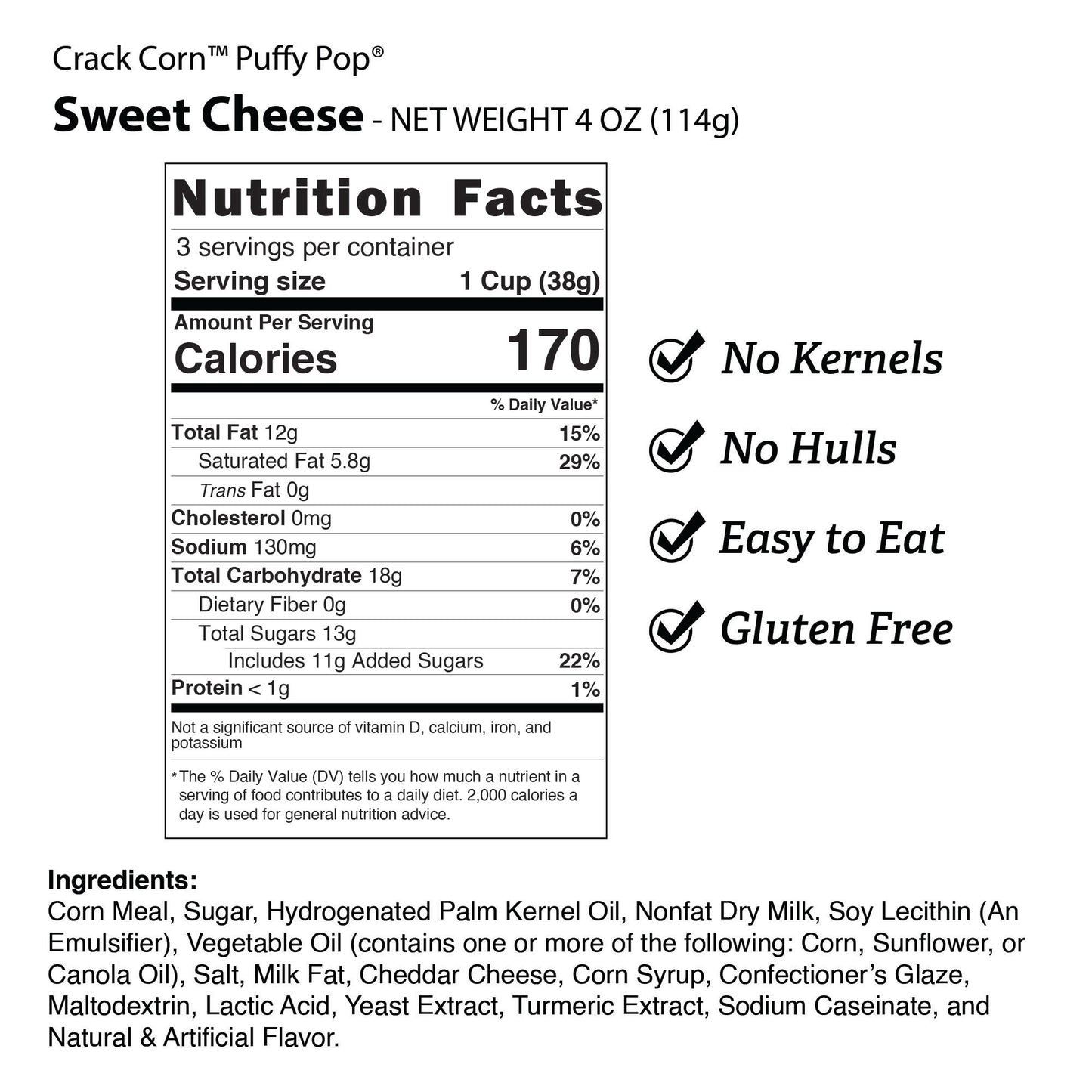 Sweet Cheese (GF)