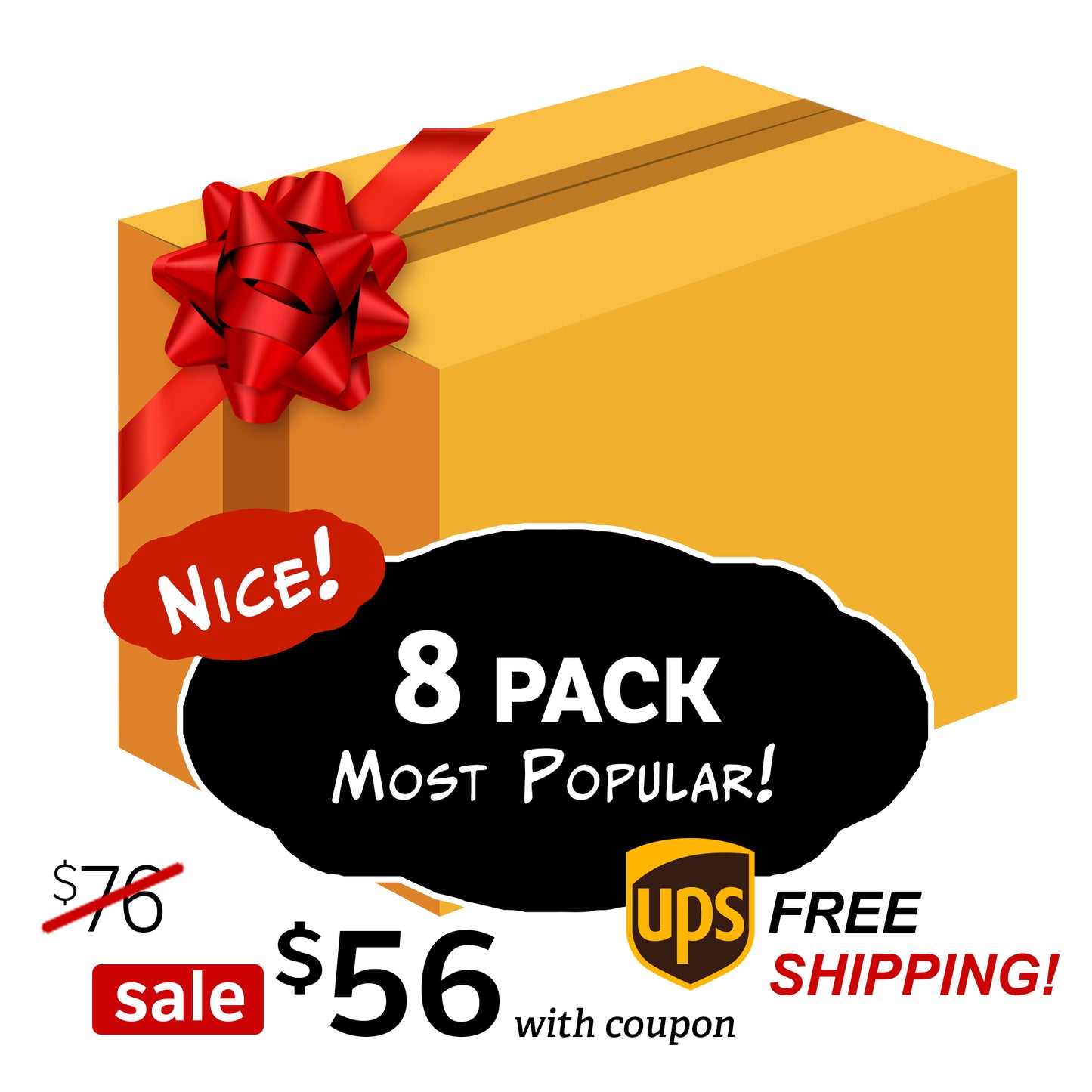 Puffy Pop® 8 Pack Box: Choose Your Flavors