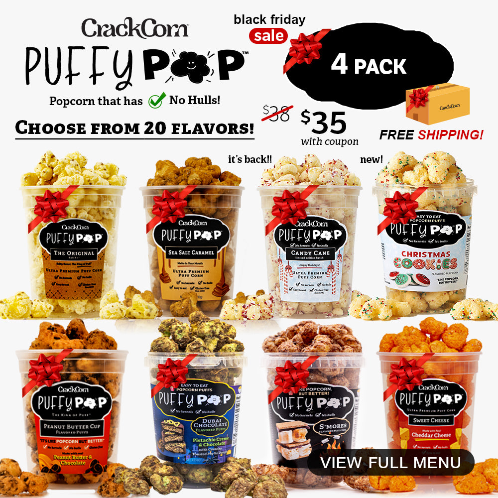 Puffy Pop® 4 Pack Box: Choose Your Flavors