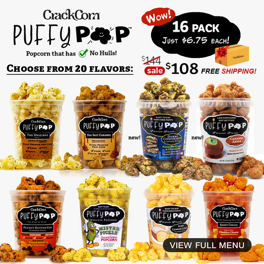Puffy Pop - 16 Pack Bundle - Choose Your Flavors