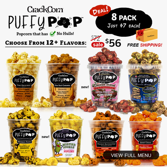 Puffy Pop - 8 Pack Bundle - Choose Your Flavors