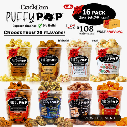Puffy Pop® 16 Pack Box: Choose Your Flavors