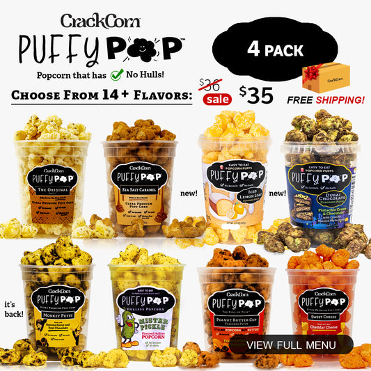 Puffy Pop - 4 Pack Bundle - Choose Your Flavors