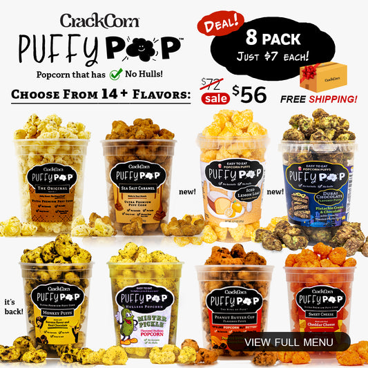 Puffy Pop - 8 Pack Bundle - Choose Your Flavors