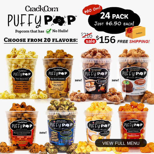 Puffy Pop - 24 Pack Bundle - Choose Your Flavors